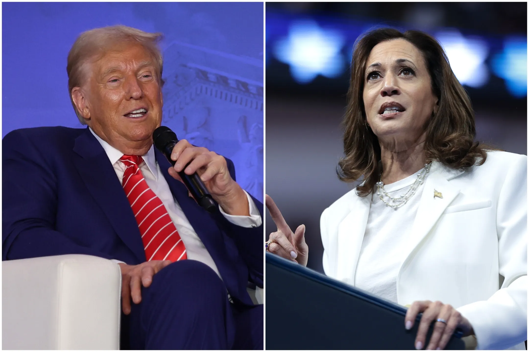 donald trump i kamala harris