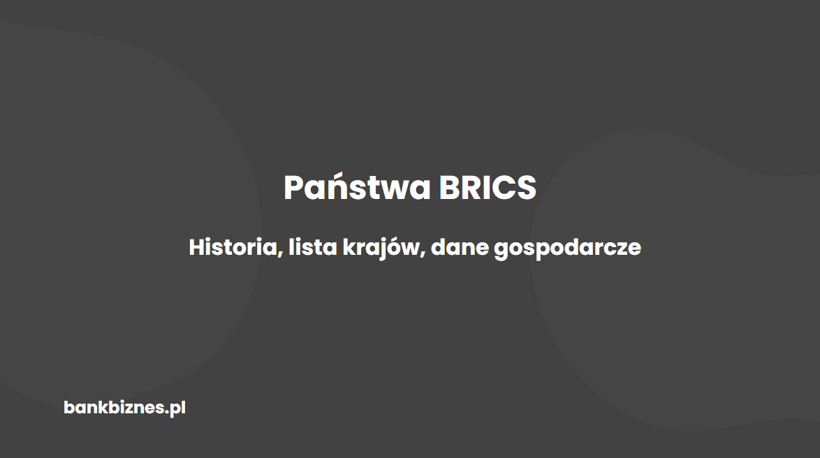 Państwa BRICS: jakie kraje, historia, dane gospodarcze