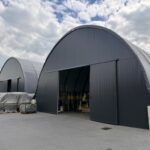 hala namiotowa dla firmy jako przestrzeń magazynowa i operacyjna